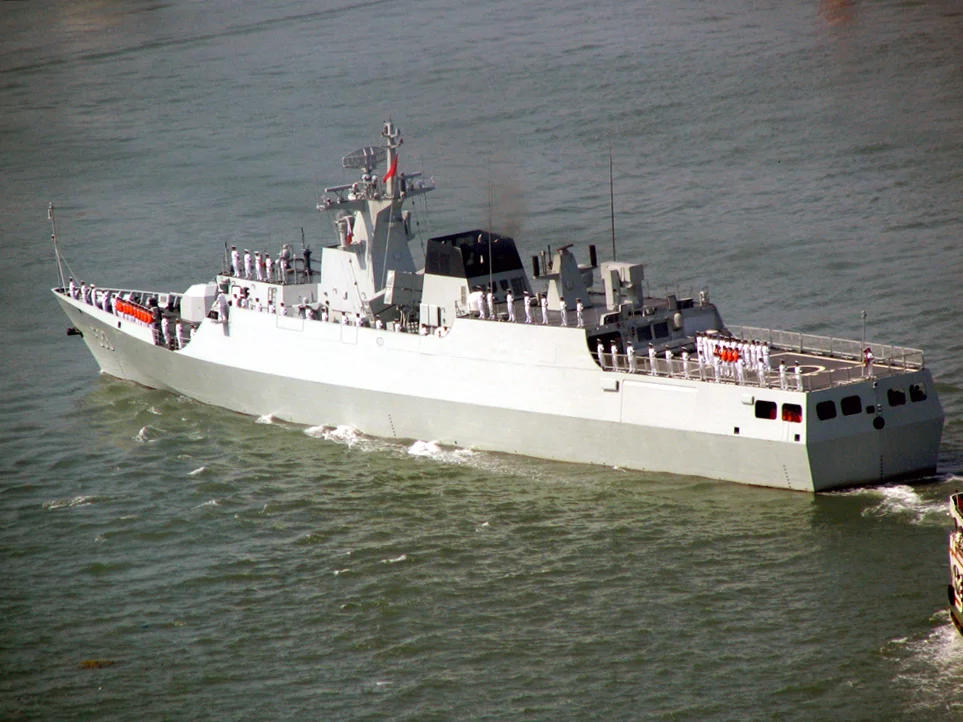 Une corvette chinoise Type 056