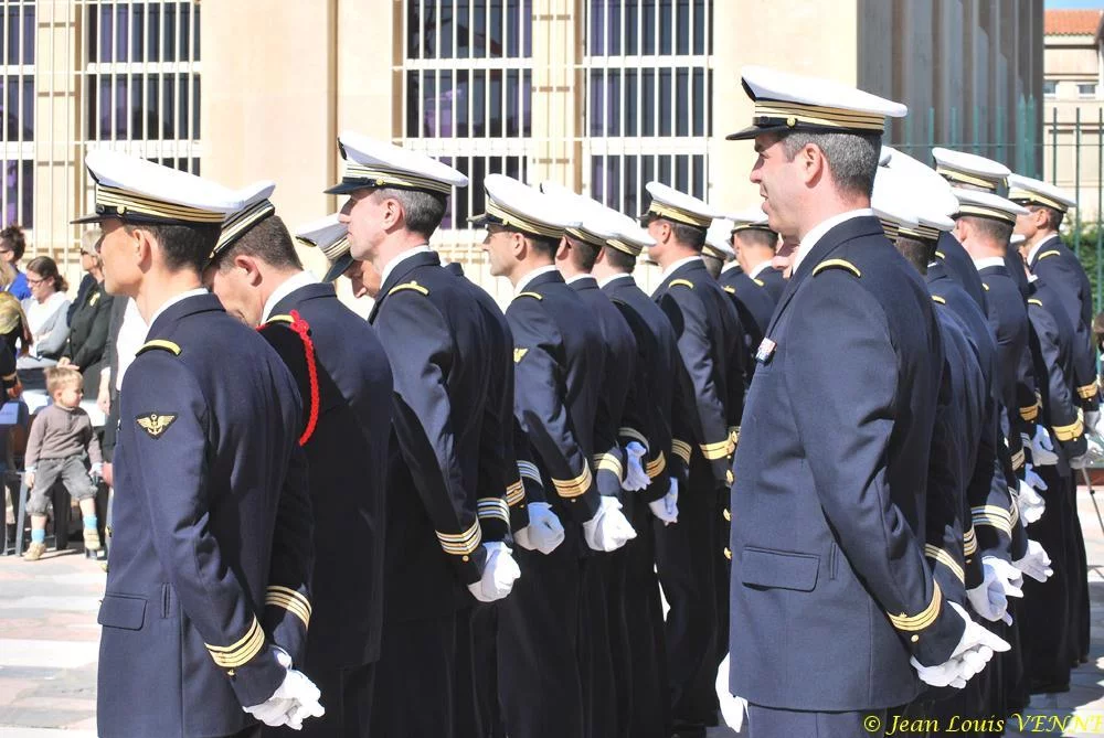 Les commandants des navires présents à Toulon