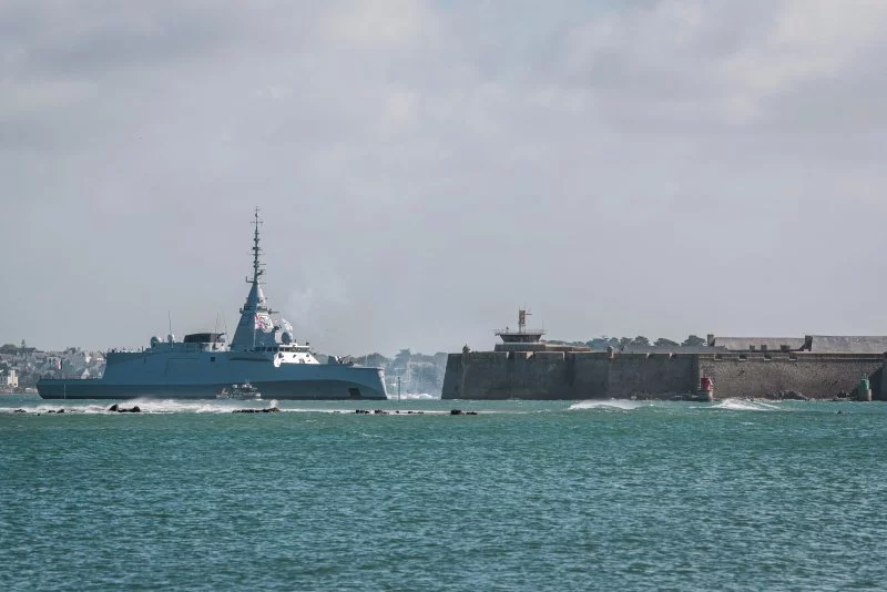La frégate de défense et d’intervention Amiral Ronarc’h