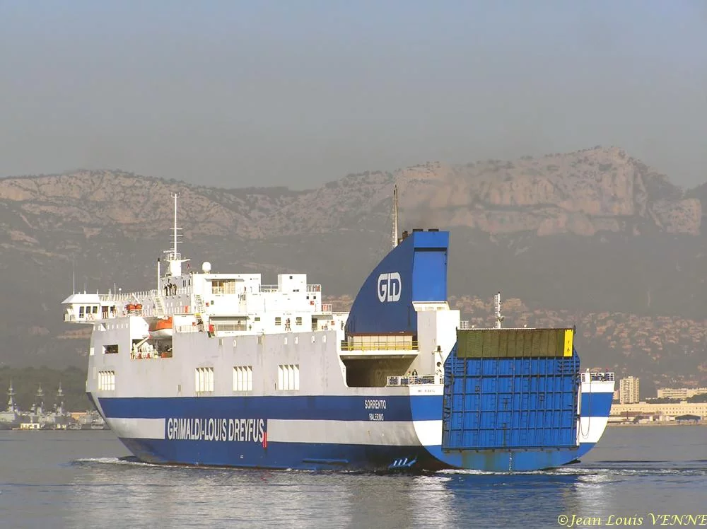 Arrivée Ã  Toulon du Sorrento