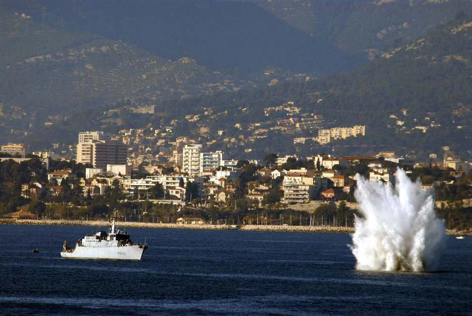 L'Orion au cours de l'exercice CHAMINOP 2008