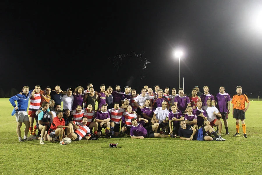 L'équipe de rugby de groupe « Jeanne d’Arc »