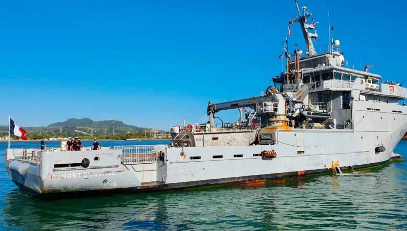 Le BSAOM Dumont d’Urville fait escale à Puerto Plata (République dominicaine)