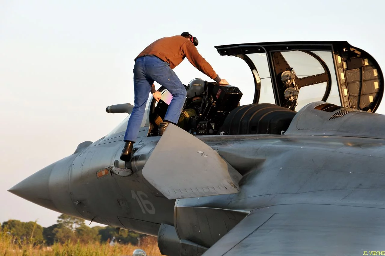 Au plus près des Rafale Marine