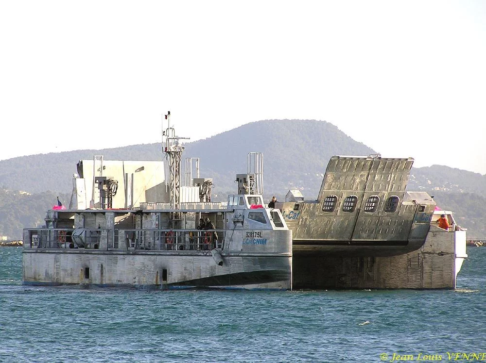 Essais du LCAT à St Mandrier sur Mer