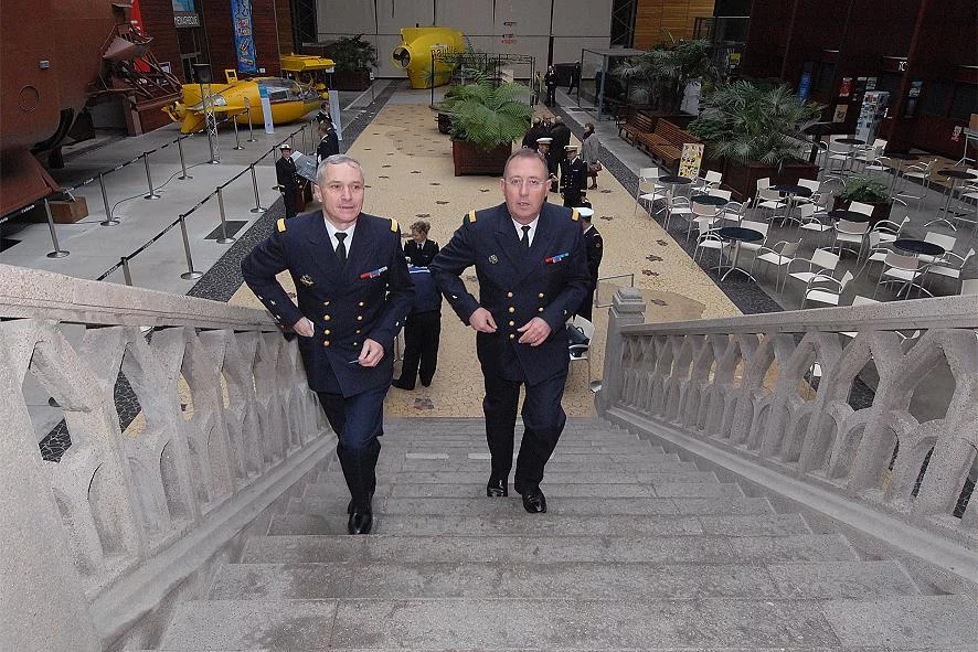 Les amiraux Baud et Périssé