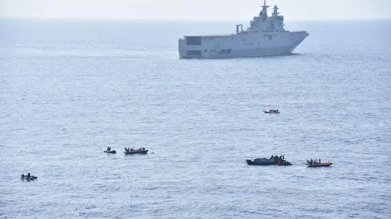 Le porte-hélicoptères Tonnerre