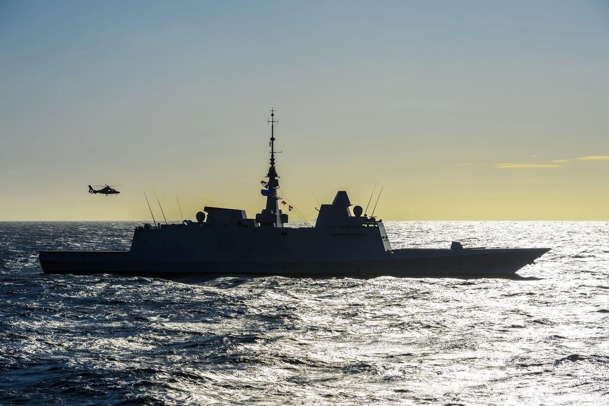 La frégate Bretagne