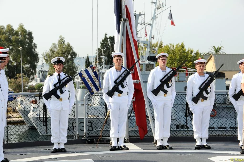 Prise de commandement de la frégate Jean Bart