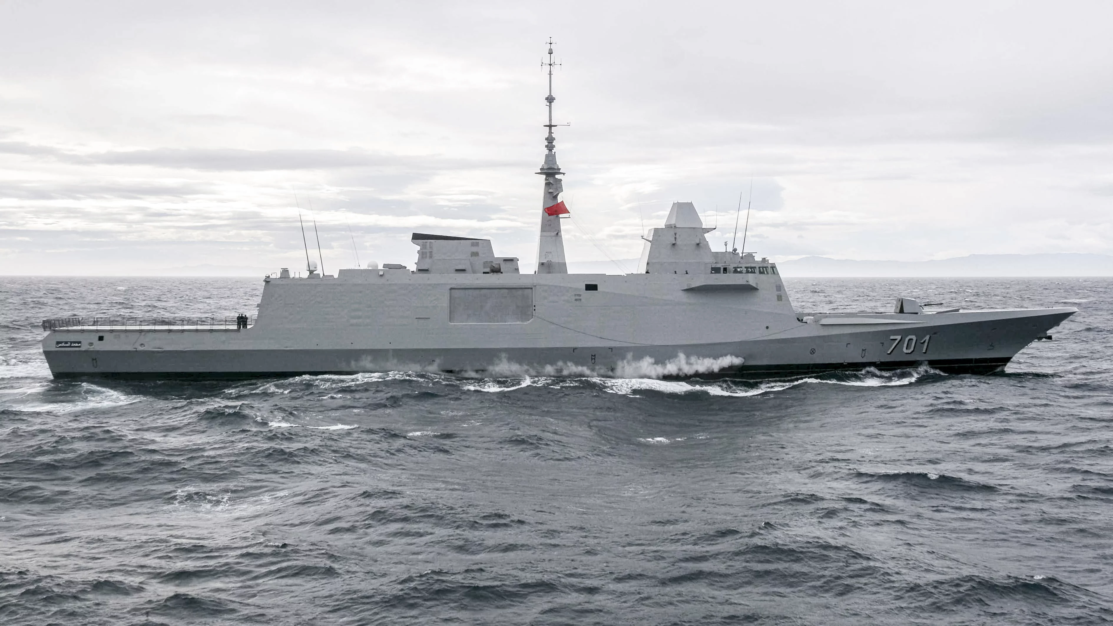 La frégate marocaine Mohammed VI