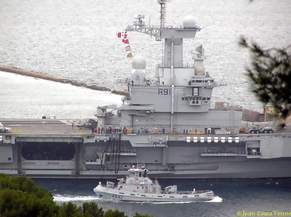 Sortie des familles du Charles de Gaulle