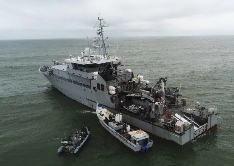 Le patrouilleur La Résolue