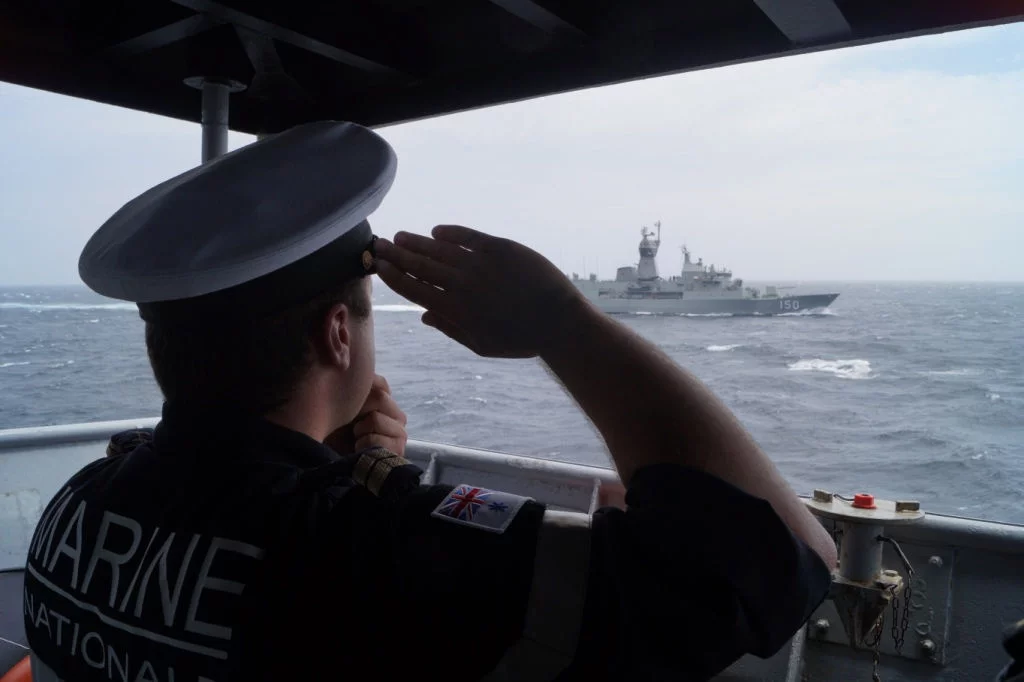 La frégate Primauguet participe à des exercices conjoints avec la Marine australienne