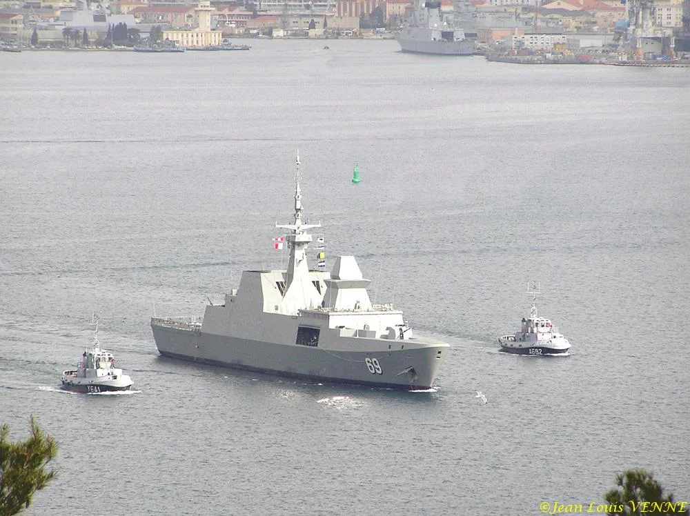 Sortie Ã  la mer de la frégate singapourienne Intrepid