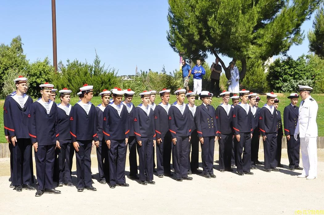 Les stagiaires de la préparation militaire marine de La Seyne-sur-mer reçoivent leur brevet