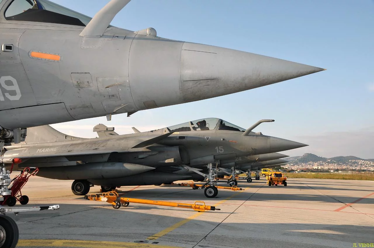 Au plus près des Rafale Marine