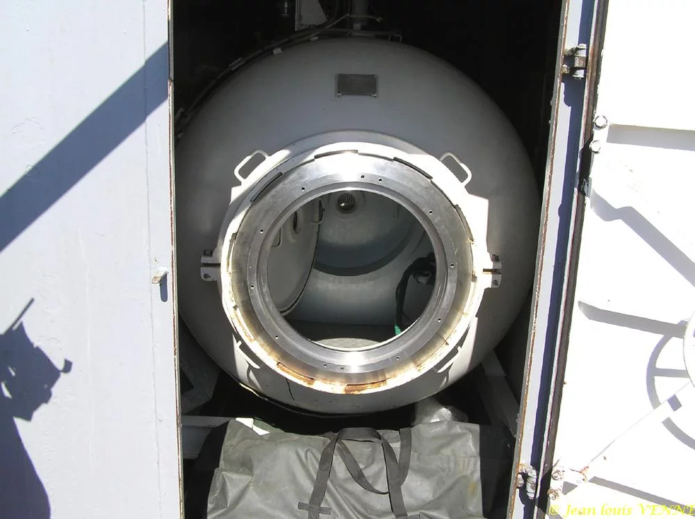 Le caisson de recompression