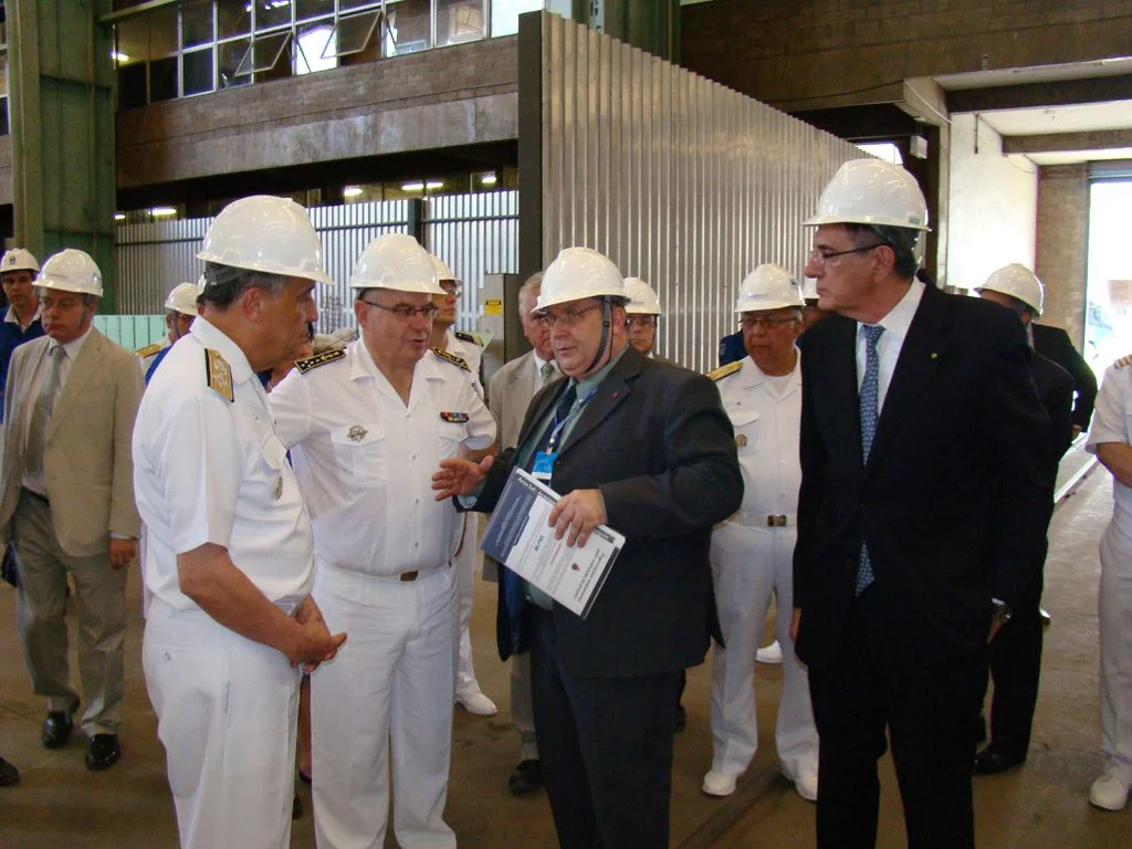 Le chef d’état-major de la Marine en visite au Brésil