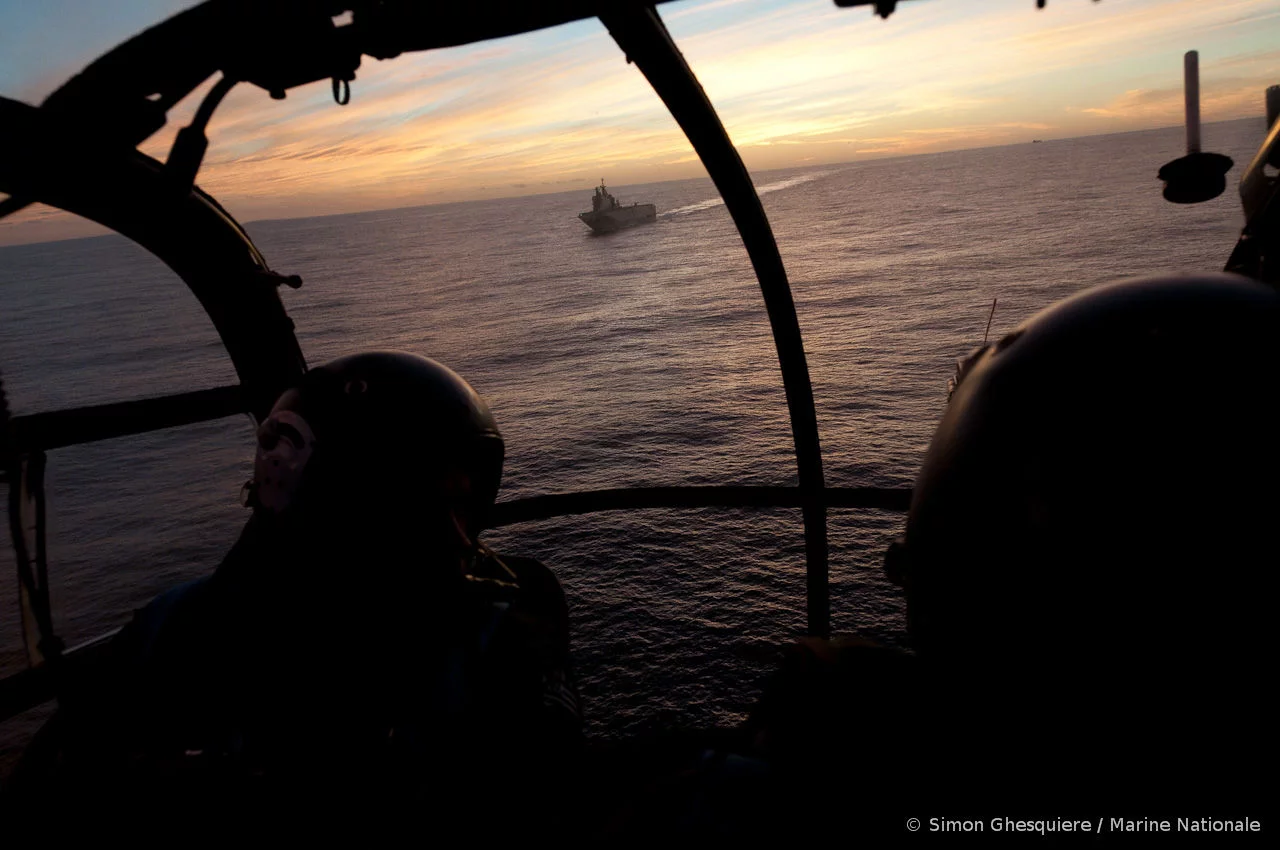 Le Dixmude participe activement à la coopération franco-sud-africaine