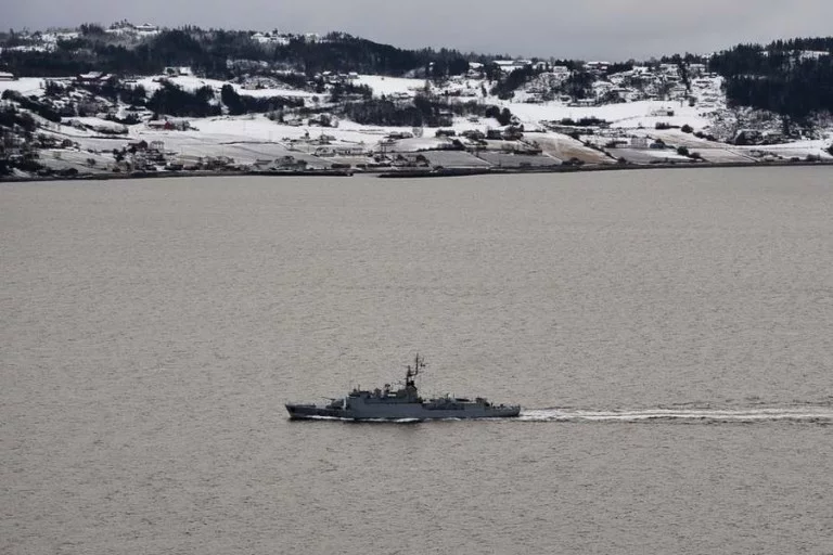 L’aviso LV Lavallée au large de Bergen