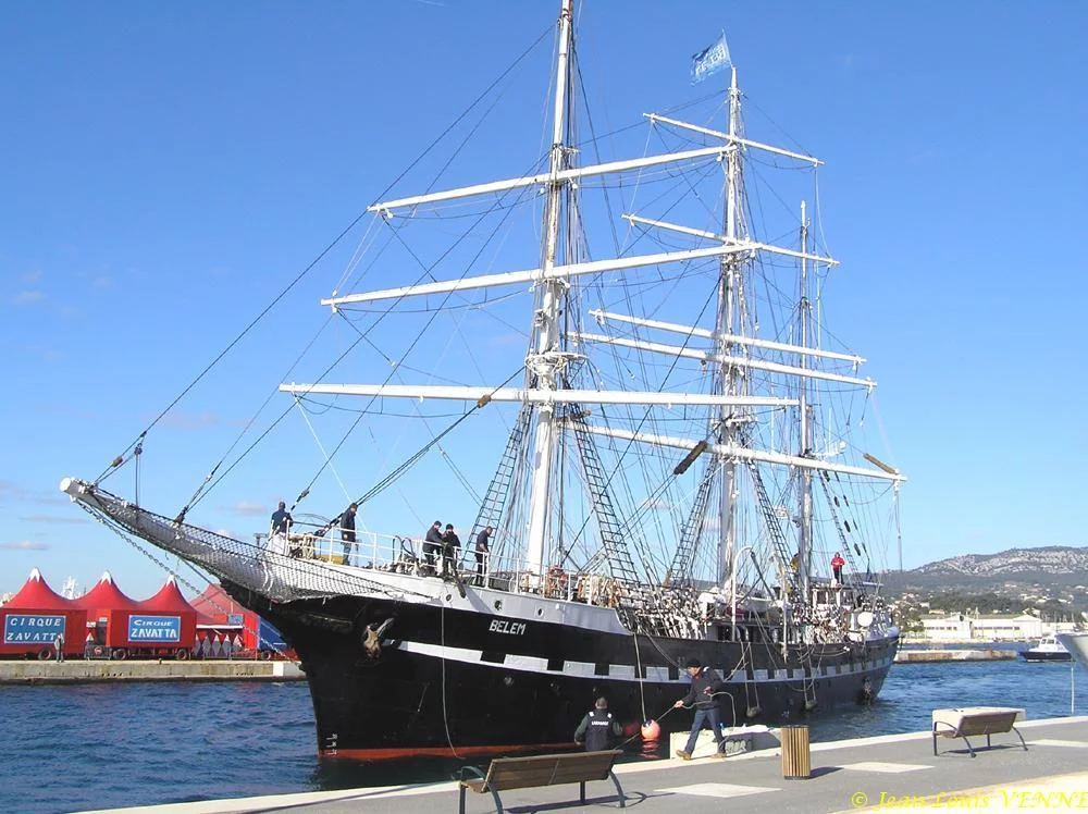 Hivernage à La Seyne sur Mer pour le Bélem et son équipage