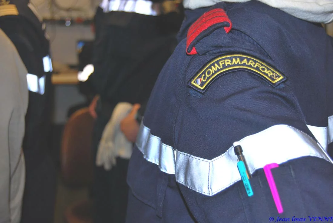 L'écusson du COMFRMARFOR