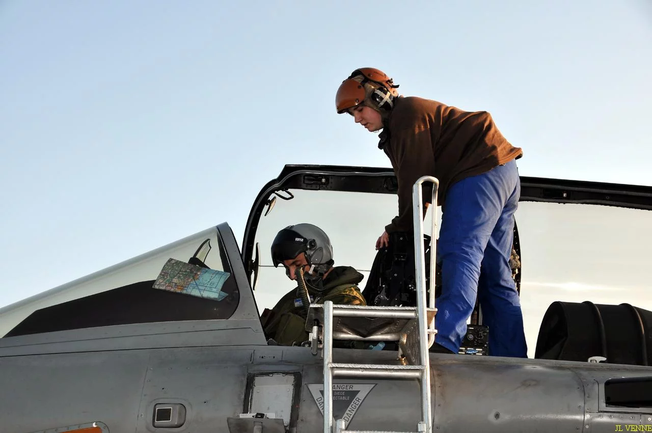 Au plus près des Rafale Marine