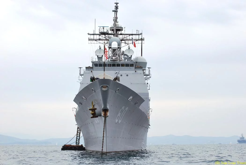 Le croiseur américain Normandy