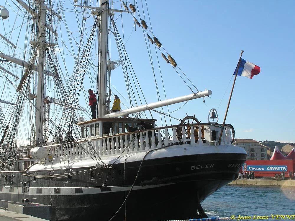 Hivernage à La Seyne sur Mer pour le Bélem et son équipage