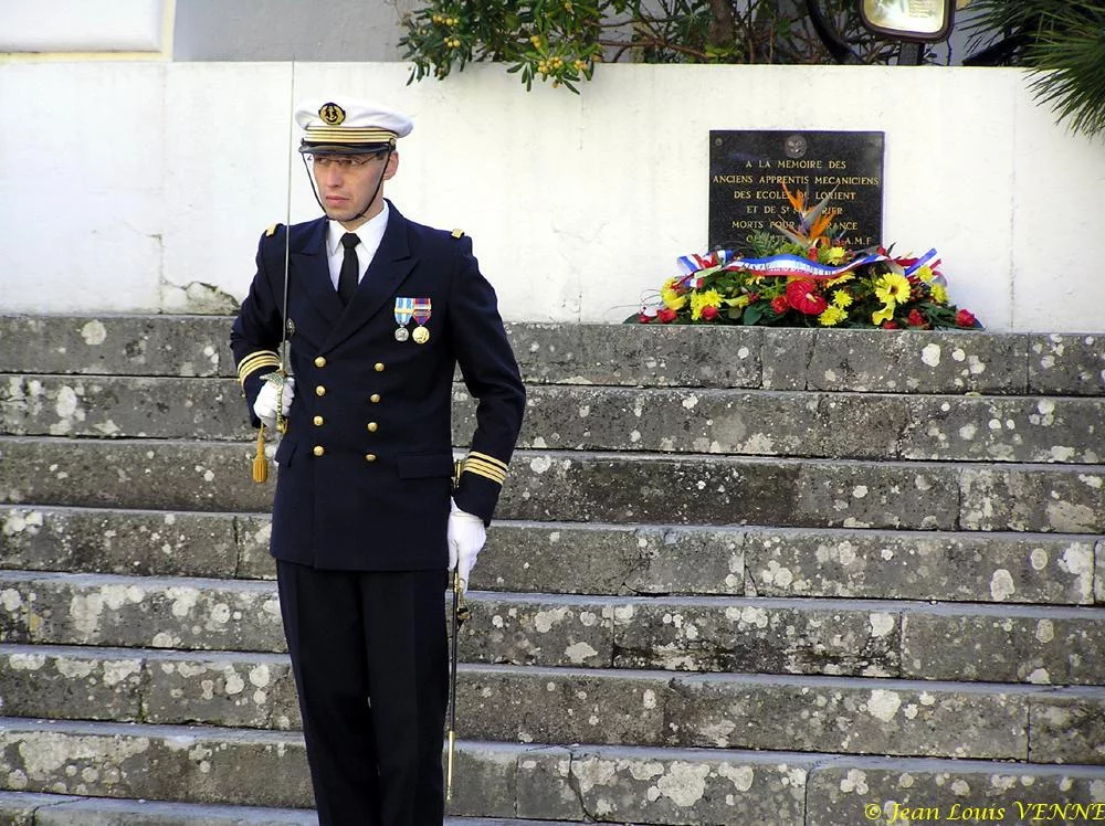 Le chef du détachement