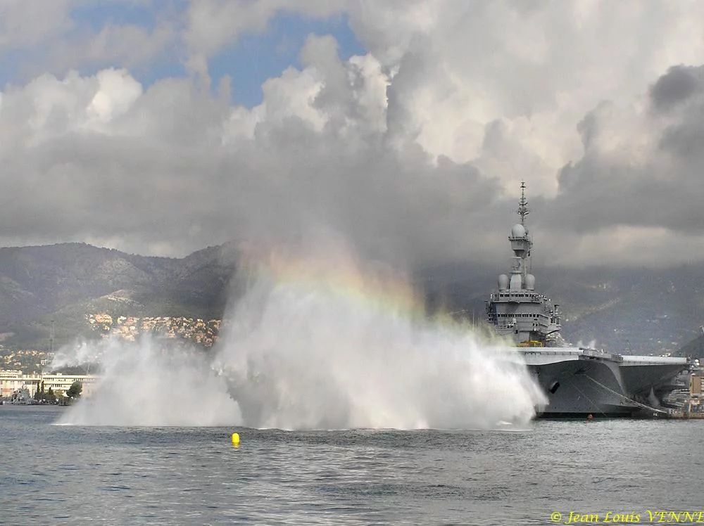 Essais des catapultes du Charles de Gaulle