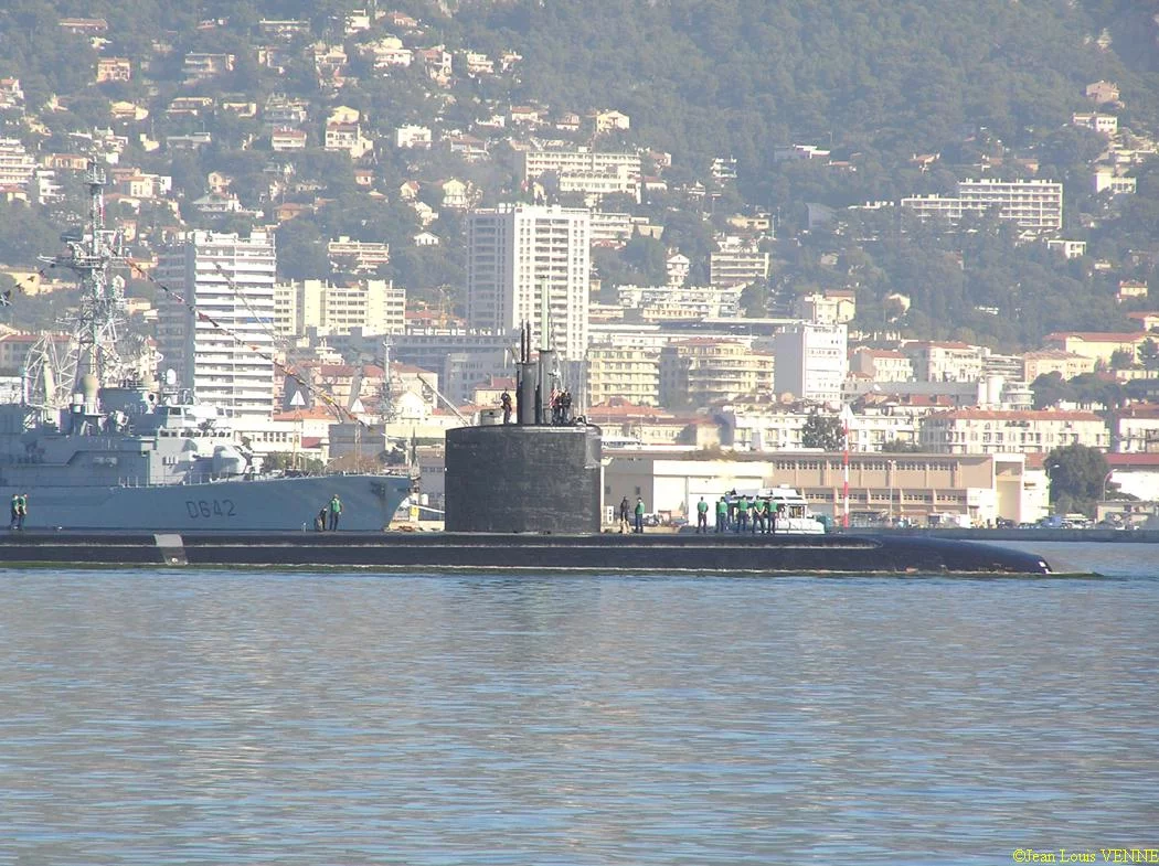 L’USS Montpelier appareille de Toulon