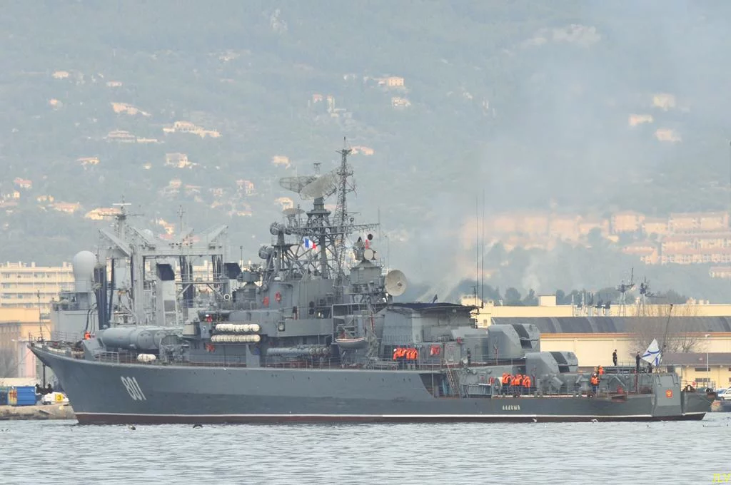 Escale de la frégate russe Ladnyy à Toulon