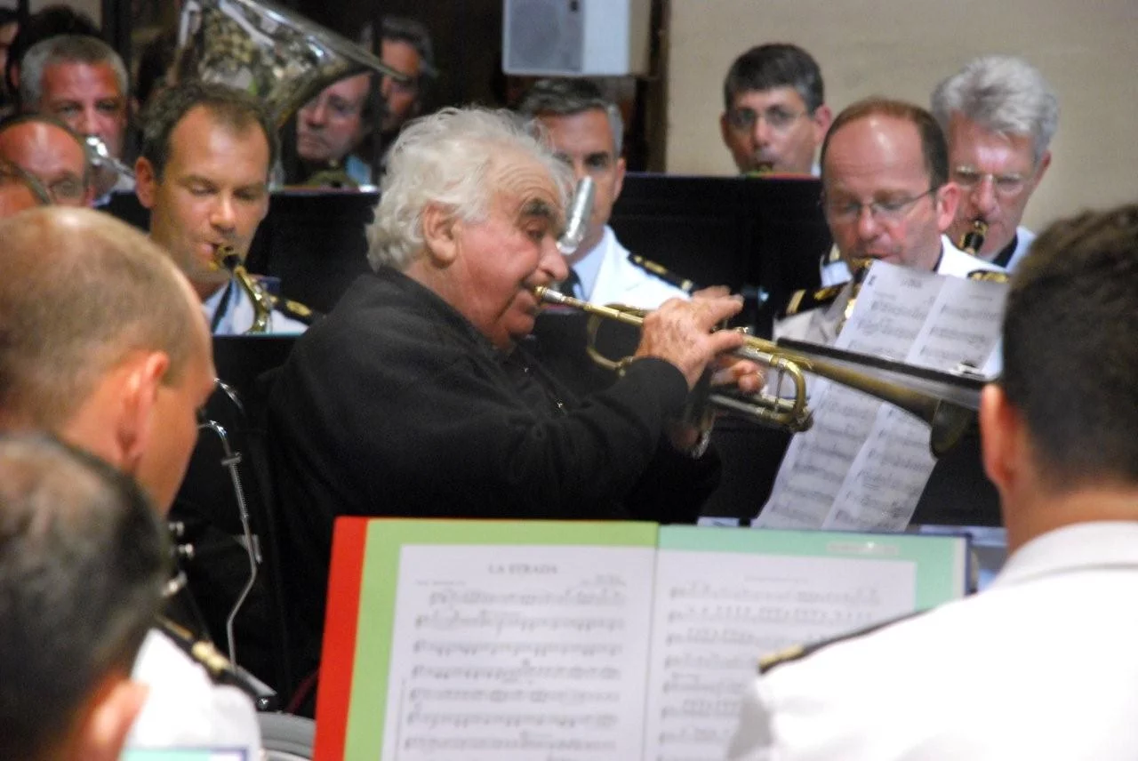 Maurice André et la musique des Equipages de la Flotte en concert