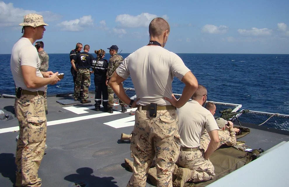 La frégate Aconit en lutte contre la piraterie