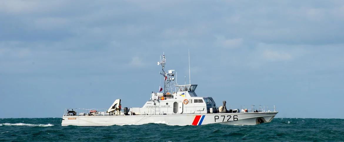 Le patrouilleur côtier de gendarmerie Aramis