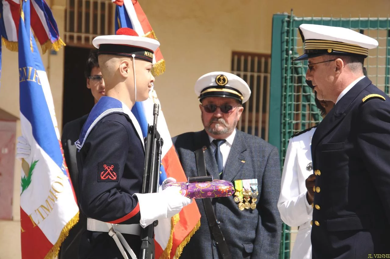 Remise des diplômes aux stagiaires de la Préparation Militaire Marine de LA SEYNE SUR MER
