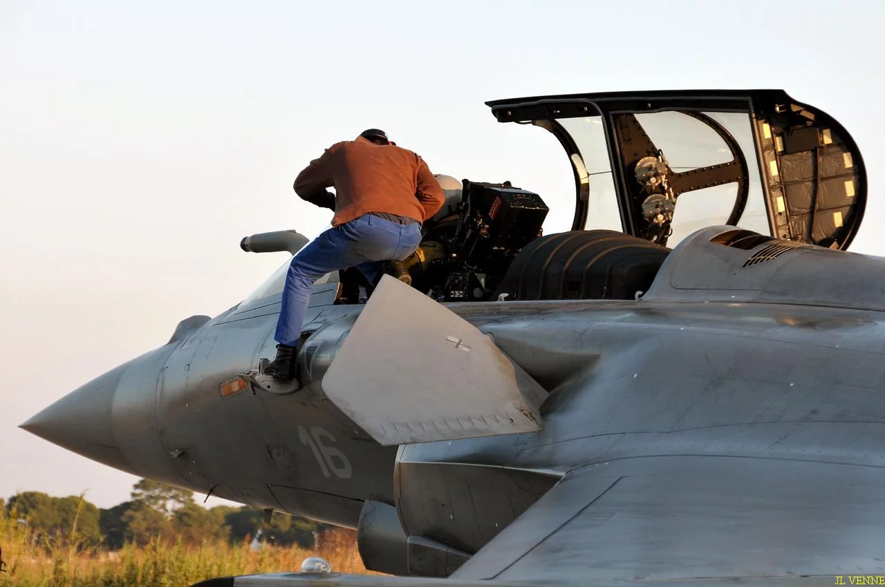 Au plus près des Rafale Marine