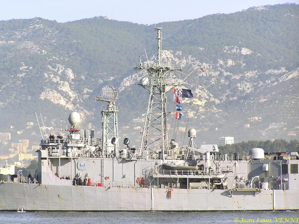 La frégate américaine Taylor