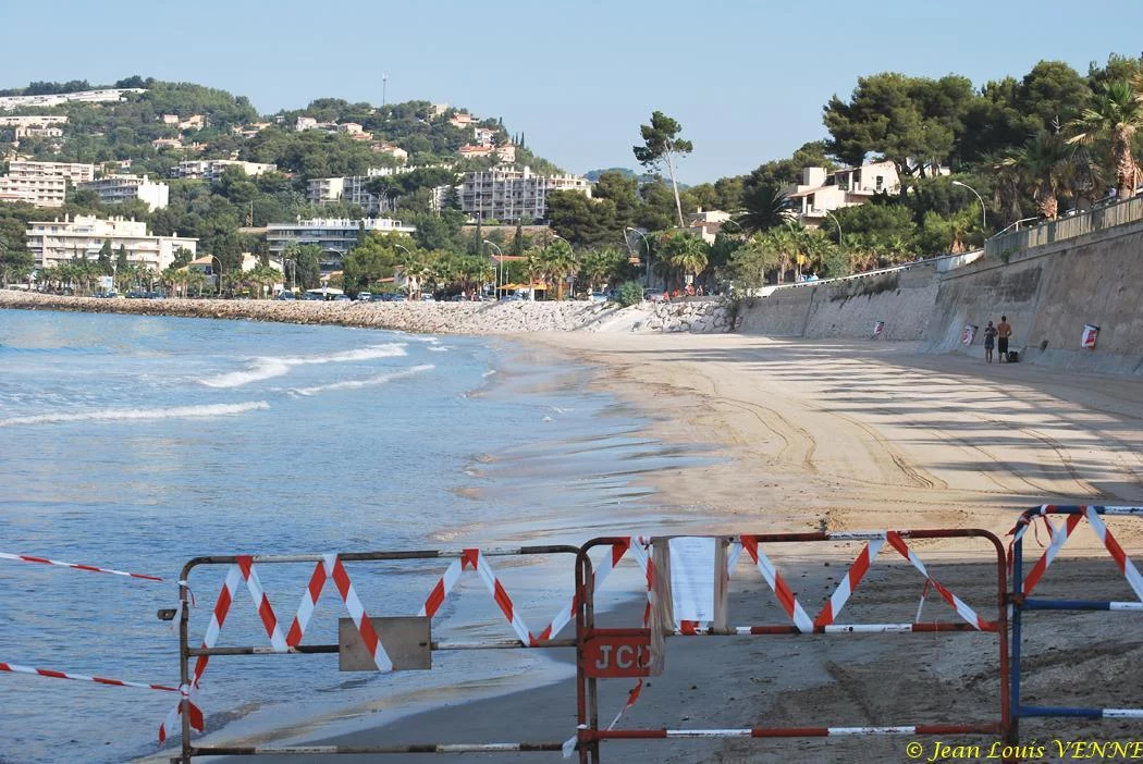 La plage du Lido à Sanary