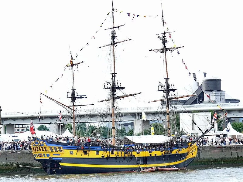 Le Grand Turk à Rouen (Armada Rouen 2008)