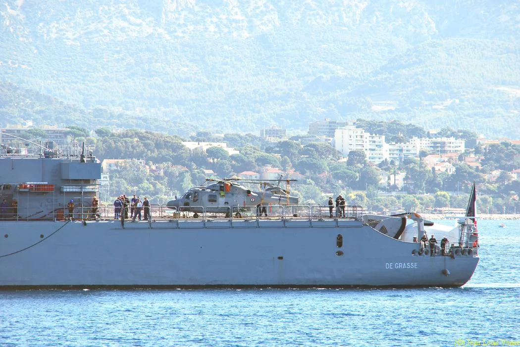 La frégate De Grasse fait escale à Toulon