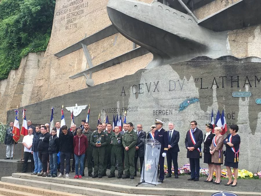 Commémoration de la disparition de l’hydravion Latham 47