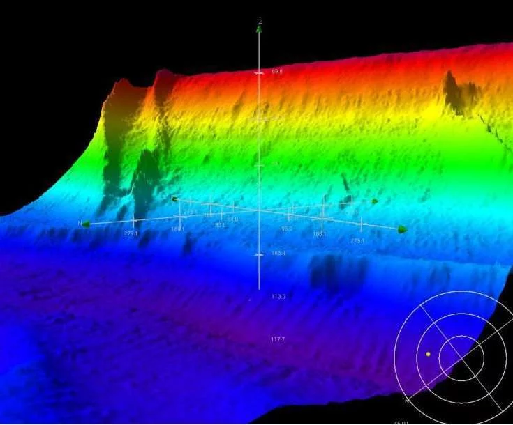 Levés hydrographiques en Manche