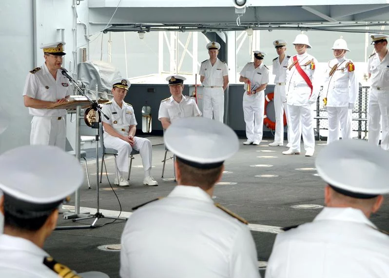 Le contre-amiral Alain Hinden