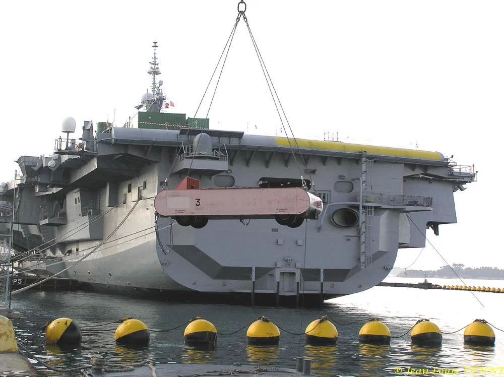 Essais des catapultes du Charles de Gaulle