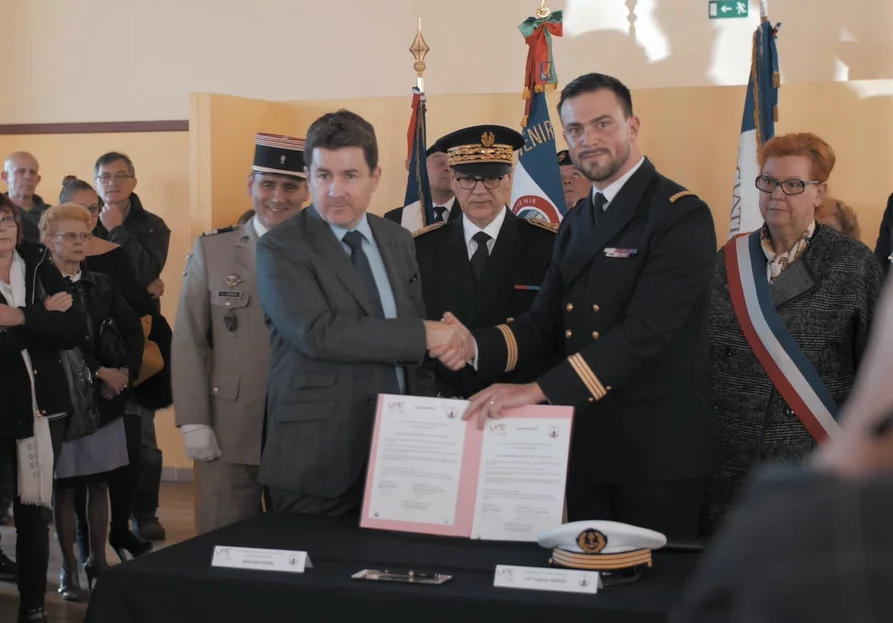 Signature de la convention de jumelage