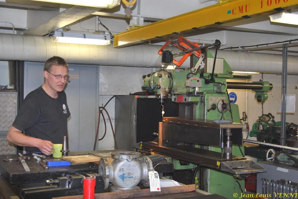 Un des ateliers du Jules Verne