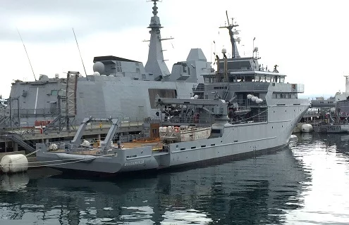 Le Bougainville, deuxième bâtiment multi-missions (B2M)