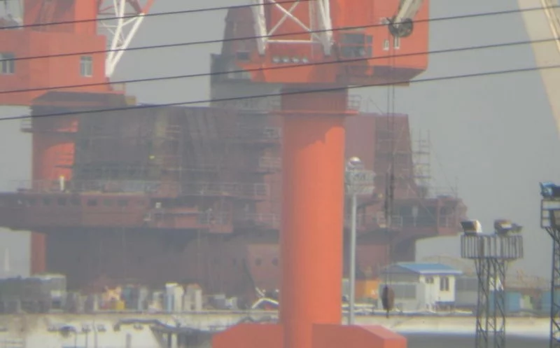 Le porte-avions chinois Varyag